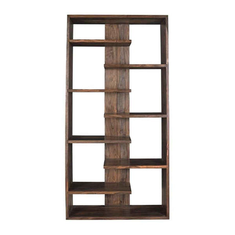 Miles 34" Bookshelf in Brownstone by Home Trends & Design at Eve Furniture