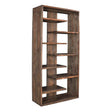 Miles 34" Bookshelf in Brownstone by Home Trends & Design at Eve Furniture