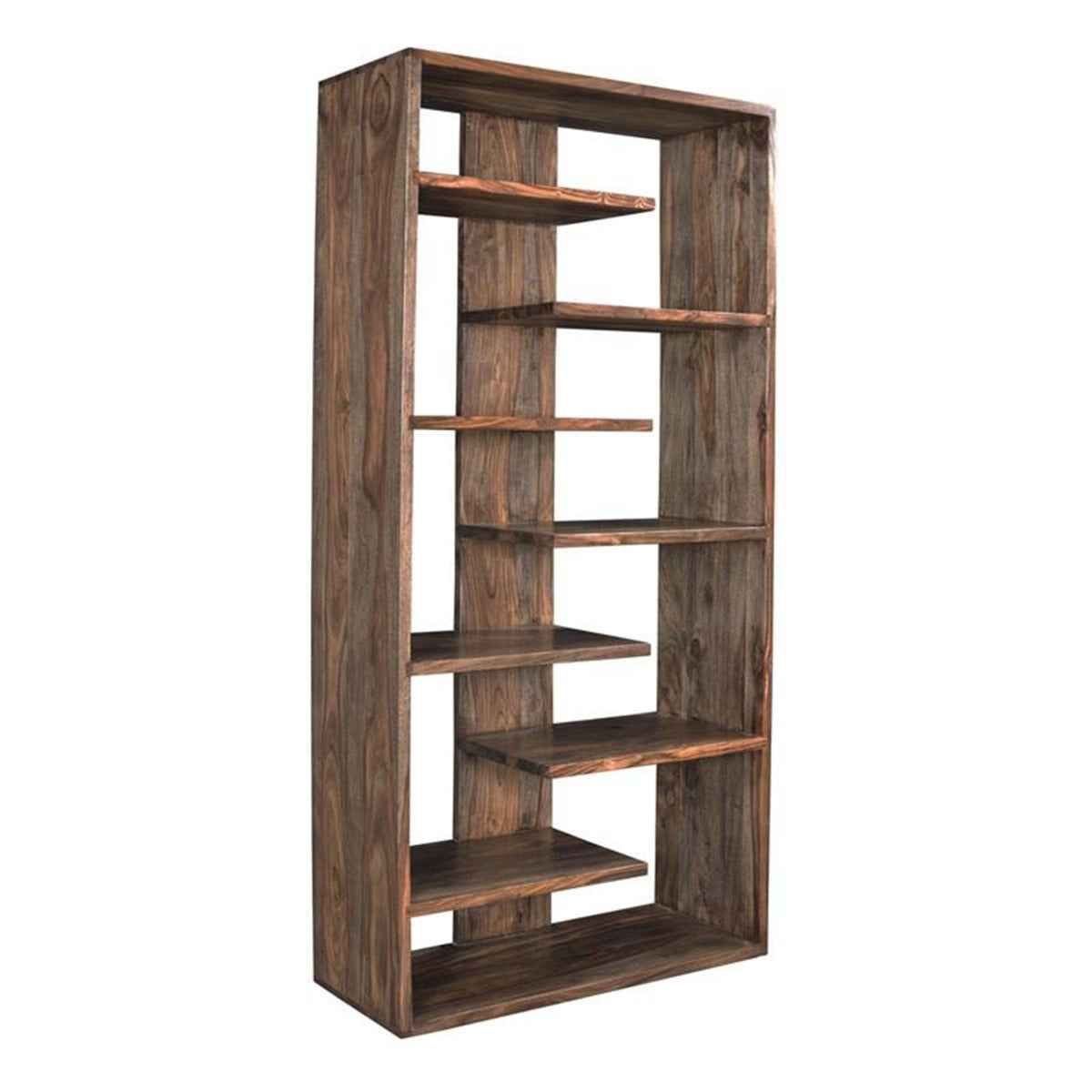 Miles 34" Bookshelf in Brownstone by Home Trends & Design at Eve Furniture