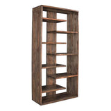 Miles 34" Bookshelf in Brownstone by Home Trends & Design at Eve Furniture