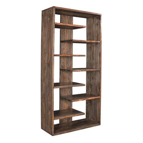 Miles 34" Bookshelf in Brownstone by Home Trends & Design at Eve Furniture