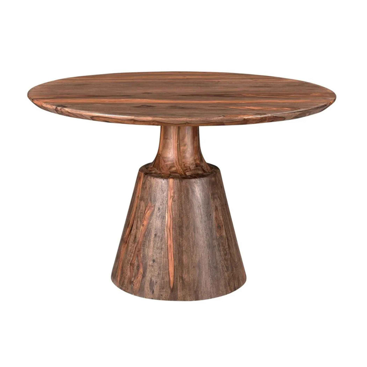 Miles 46" Round Dining in Brownstone by Home Trends & Design at Eve Furniture