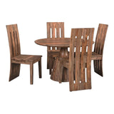 Miles 46" Round Dining in Brownstone by Home Trends & Design at Eve Furniture