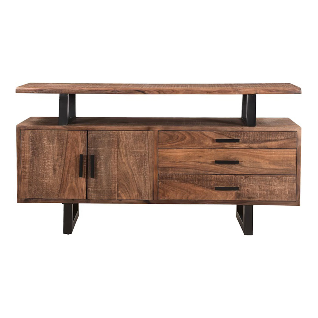 Miles 63" Live Edge Top Sideboard in Brownstone by Home Trends & Design at Eve Furniture