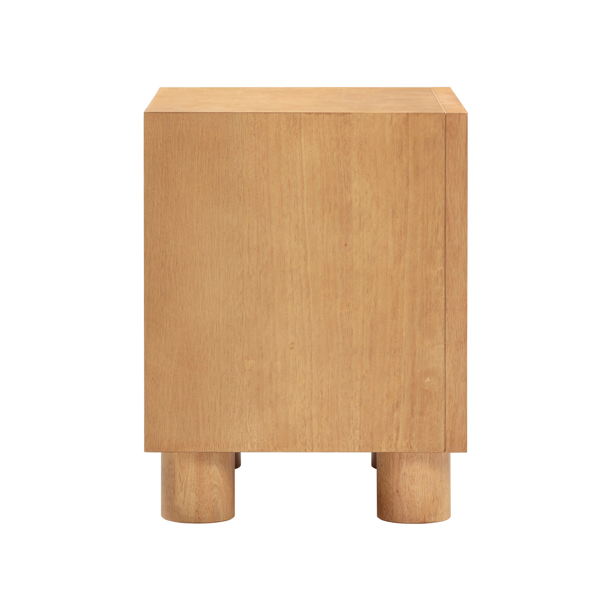 Miles Natural Wood 2-Drawer Nightstand by TOV Furniture at Eve Furniture