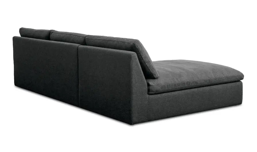 Miles Outdoor Modular 2 Piece Speckled Charcoal by Moe's Home at Eve Furniture