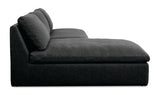Miles Outdoor Modular 2 Piece Speckled Charcoal by Moe's Home at Eve Furniture