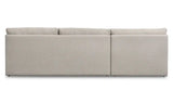 Miles Outdoor Modular 2 Piece Speckled Light Grey by Moe's Home at Eve Furniture