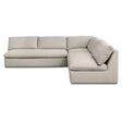 Miles Outdoor Modular 3 Piece Speckled Light Grey by Moe's Home at Eve Furniture