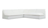 Miles Outdoor Modular 3 Piece White by Moe's Home at Eve Furniture