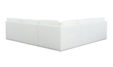 Miles Outdoor Modular 3 Piece White by Moe's Home at Eve Furniture