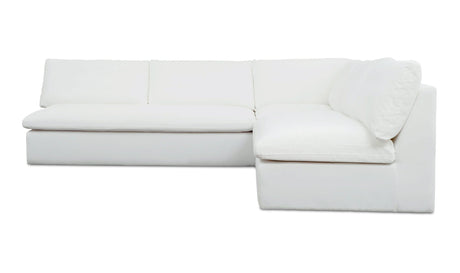 Miles Outdoor Modular 3 Piece White by Moe's Home at Eve Furniture