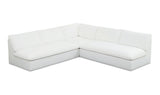 Miles Outdoor Modular 3 Piece White by Moe's Home at Eve Furniture