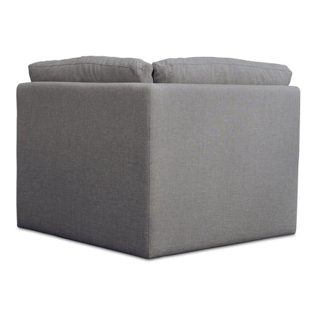 Miles Speckled Light Grey Outdoor Corner by MOES at Eve Furniture