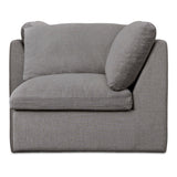 Miles Speckled Light Grey Outdoor Corner by MOES at Eve Furniture