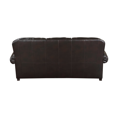 Milford Brown 2-Piece Living Room Set by Homelegance at Eve Furniture