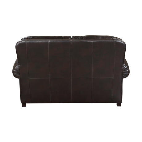 Milford Brown 2-Piece Living Room Set by Homelegance at Eve Furniture
