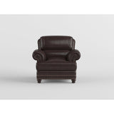 Milford Brown Chair by Homelegance at Eve Furniture