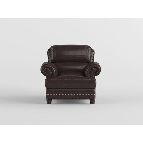 Milford Brown Chair by Homelegance at Eve Furniture