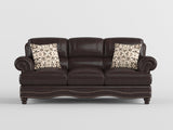 Milford Brown Sofa by Homelegance at Eve Furniture
