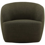 Millbrook Swivel Chair, Green by Dovetail at Eve Furniture