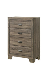 Mille Brownish Gray Upholstered Bedroom Set by Crown Mark at Eve Furniture
