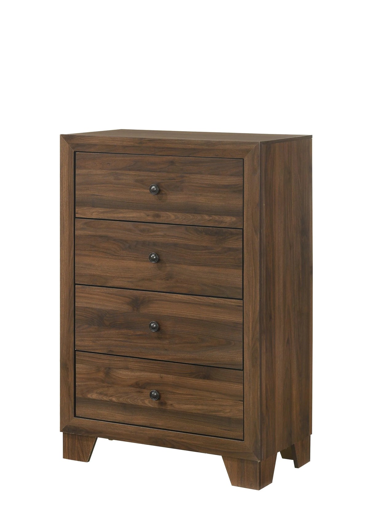 Mille Cherry Brown Upholstered Bedroom Set by Crown Mark at Eve Furniture