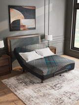 Millennium 2.0 Foam 12 Inch Black King Mattress by Ashley at Eve Furniture