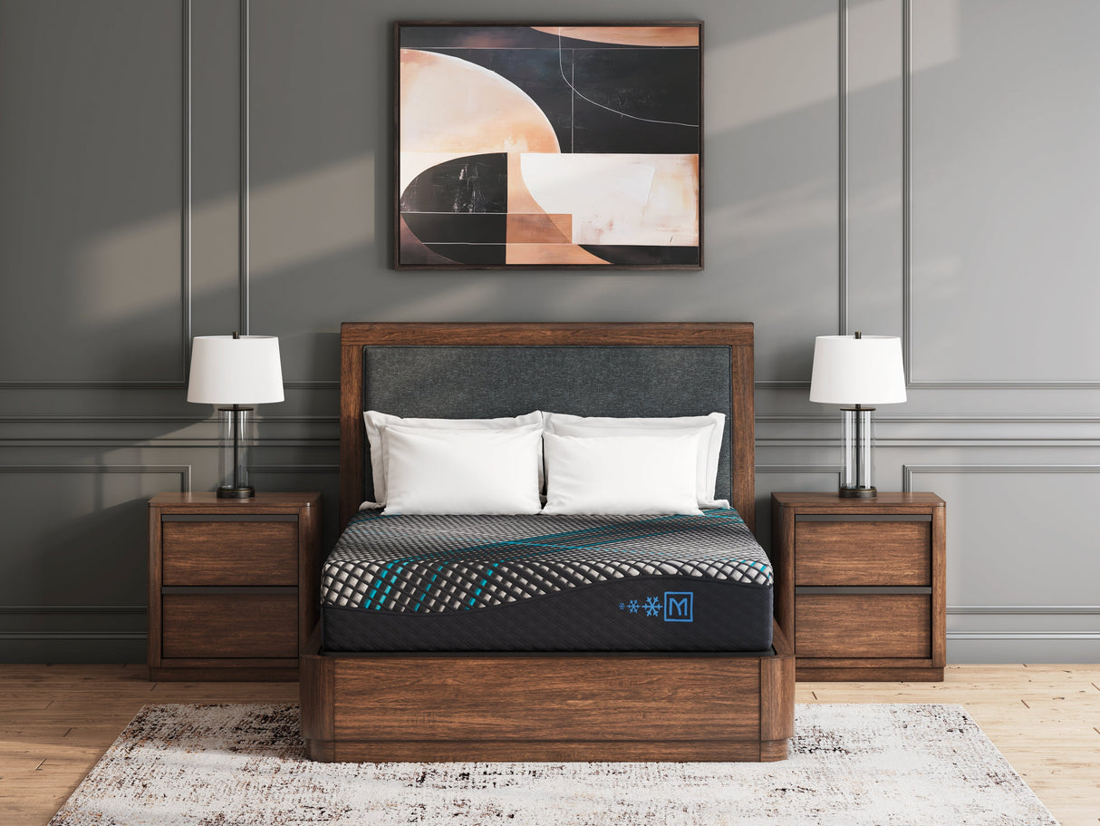 Millennium 2.0 Foam 12 Inch Black Queen Mattress by Ashley at Eve Furniture