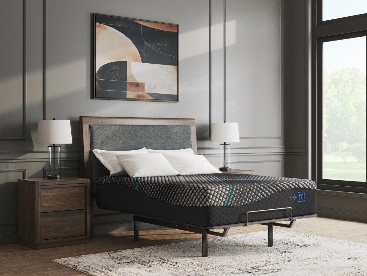 Millennium 2.0 Foam 14 Inch Black King Mattress by Ashley at Eve Furniture
