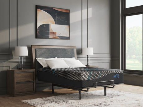 Millennium 2.0 Foam 14 Inch Black Queen Mattress by Ashley at Eve Furniture