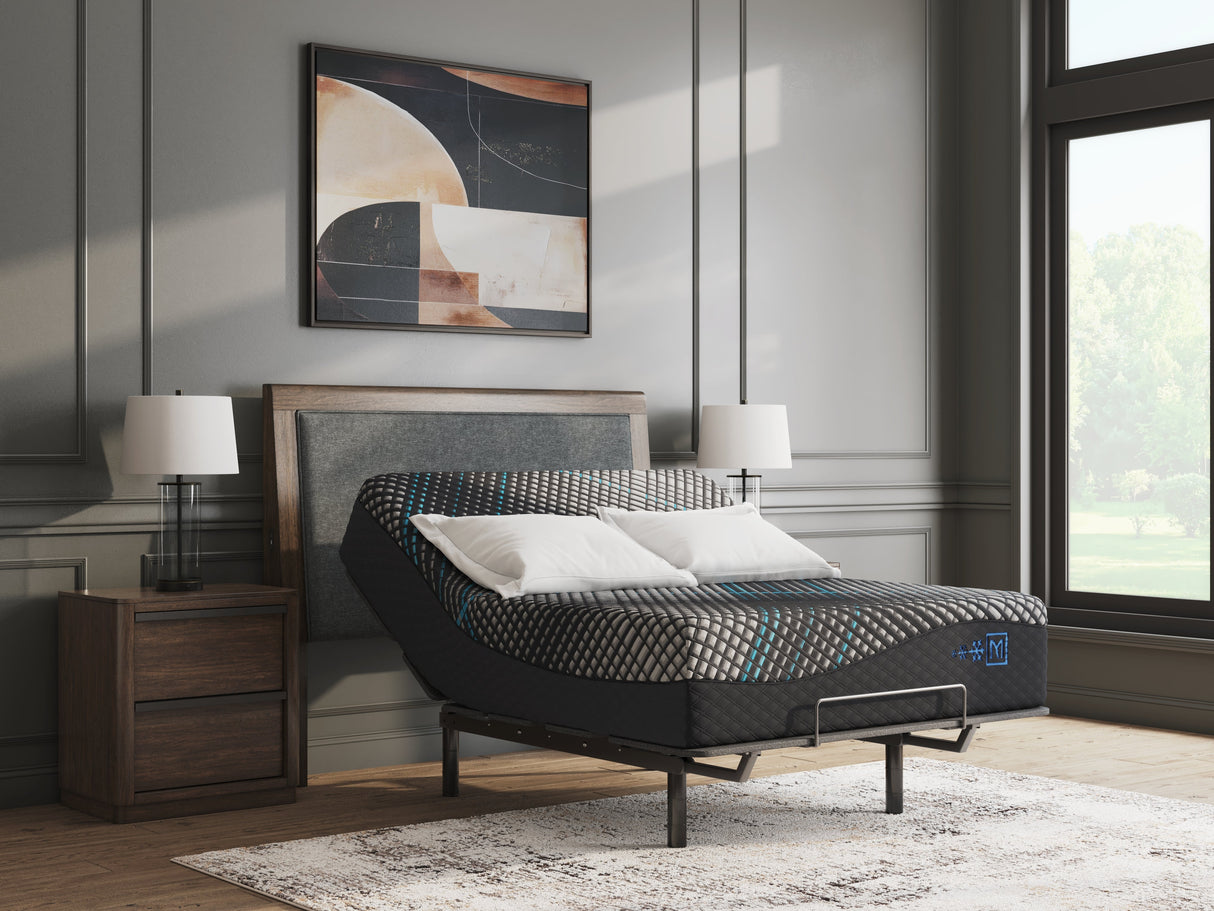 Millennium 2.0 Foam 14 Inch Black Queen Mattress by Ashley at Eve Furniture