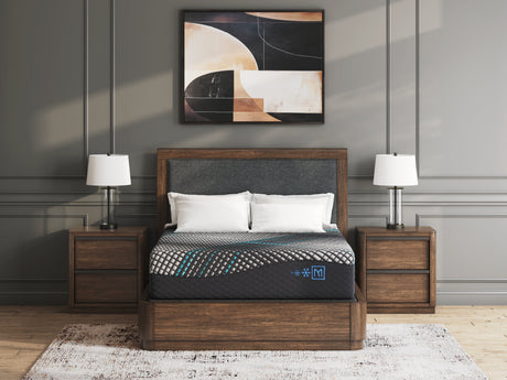 Millennium 2.0 Foam 14 Inch Black Queen Mattress by Ashley at Eve Furniture