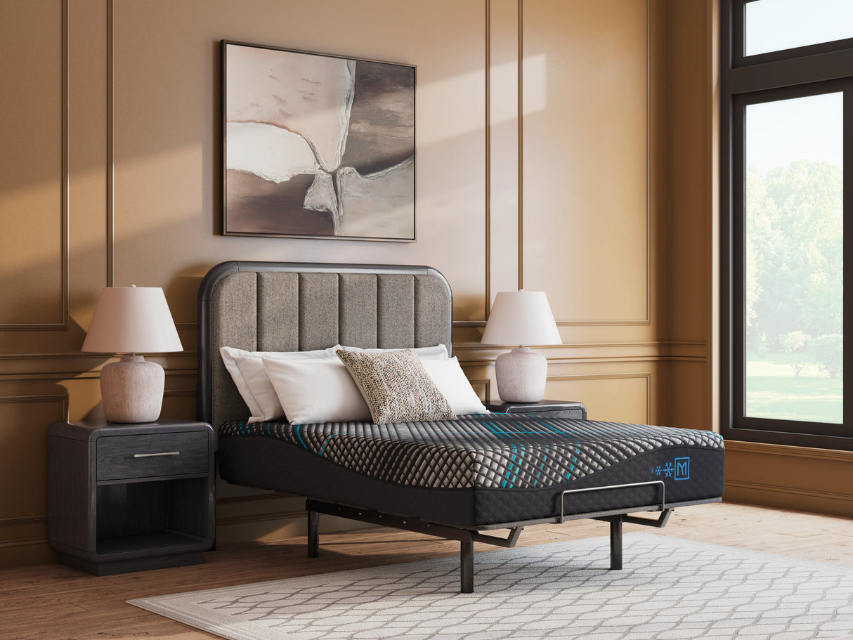 Millennium 2.0 Hybrid 12 Inch Black King Mattress by Ashley at Eve Furniture