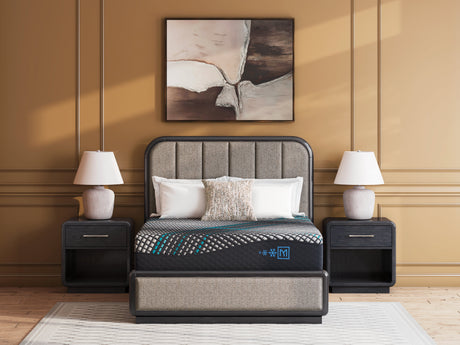 Millennium 2.0 Hybrid 12 Inch Black Queen Mattress by Ashley at Eve Furniture