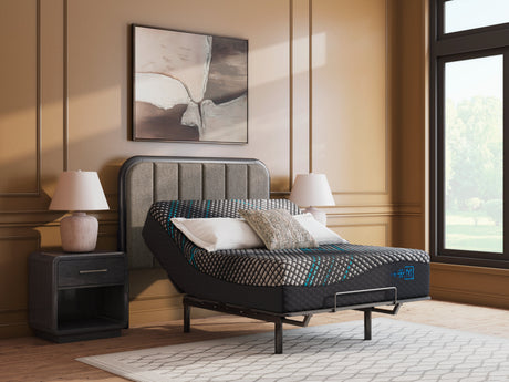 Millennium 2.0 Hybrid 14 Inch Black King Mattress by Ashley at Eve Furniture