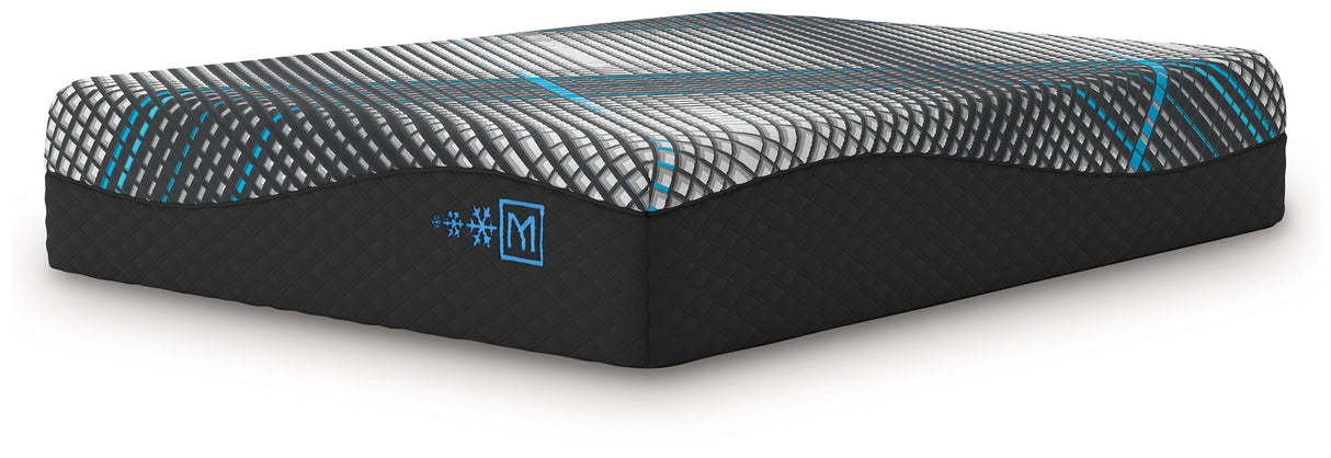 Millennium 2.0 Hybrid 14 Inch Black King Mattress by Ashley at Eve Furniture