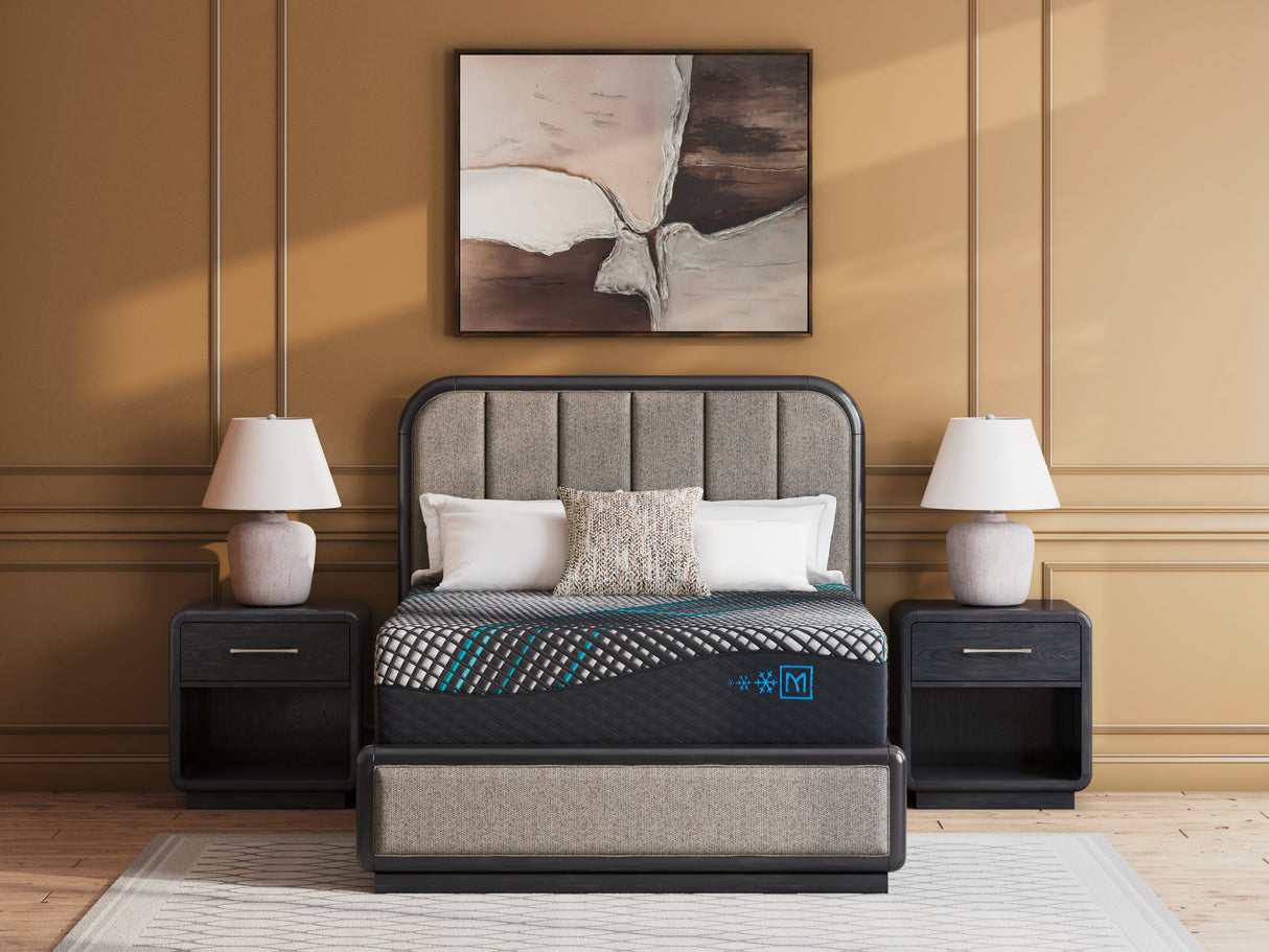 Millennium 2.0 Hybrid 14 Inch Black King Mattress by Ashley at Eve Furniture