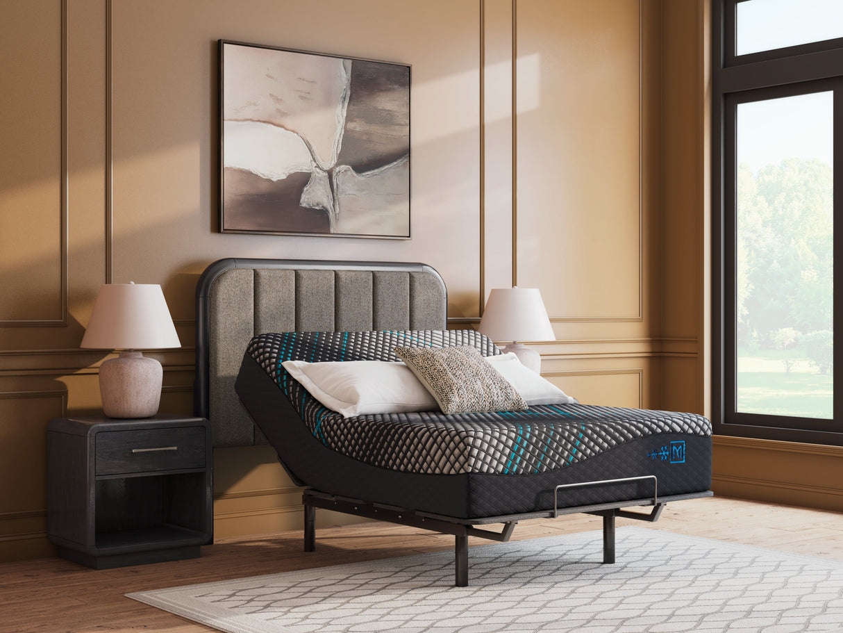 Millennium 2.0 Hybrid 14 Inch Black King Mattress by Ashley at Eve Furniture