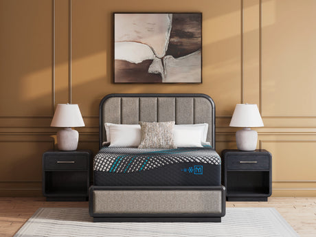 Millennium 2.0 Hybrid 14 Inch Black Queen Mattress by Ashley at Eve Furniture