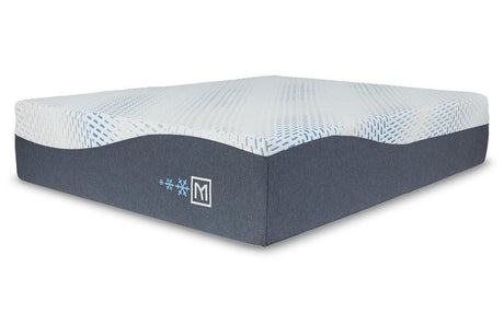 Millennium Cushion Firm Gel Memory Foam Hybrid White Twin XL Mattress by Ashley at Eve Furniture