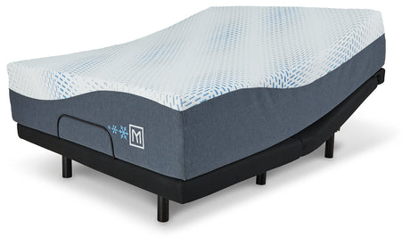 Millennium Luxury Gel Memory Foam White California King Mattress by Ashley at Eve Furniture