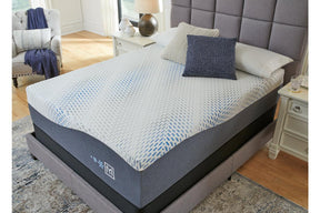 Millennium Luxury Gel Memory Foam White Queen Mattress by Ashley at Eve Furniture