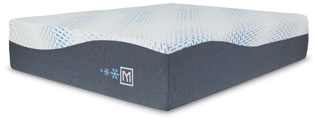 Millennium Luxury Plush Gel Latex Hybrid White California King Mattress by Ashley at Eve Furniture
