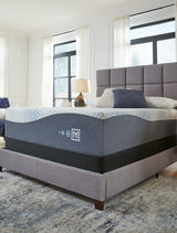 Millennium Luxury Plush Gel Latex Hybrid White California King Mattress by ASHLEY FURNITURE at Eve Furniture