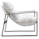 Miller White Accent Chair by Diamond Sofa at Eve Furniture