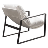Miller White Accent Chair by Diamond Sofa at Eve Furniture
