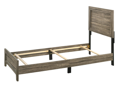 Millie Brownish Gray Panel Youth Bedroom Set by Crown Mark at Eve Furniture
