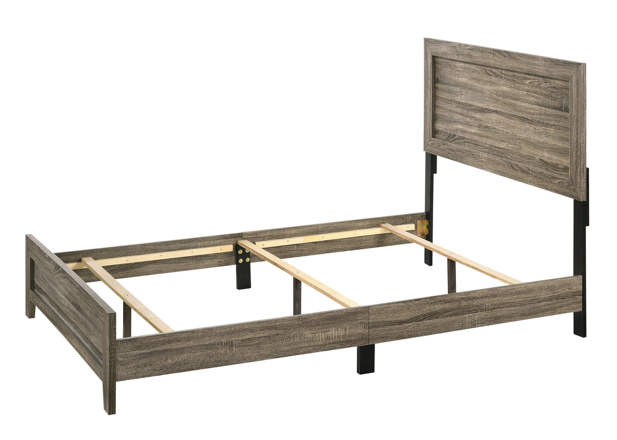 Millie Brownish Gray Panel Youth Bedroom Set by Crown Mark at Eve Furniture