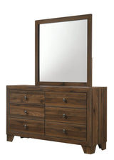 Millie Cherry Brown Bedroom Mirror (Mirror Only) by Crown Mark at Eve Furniture